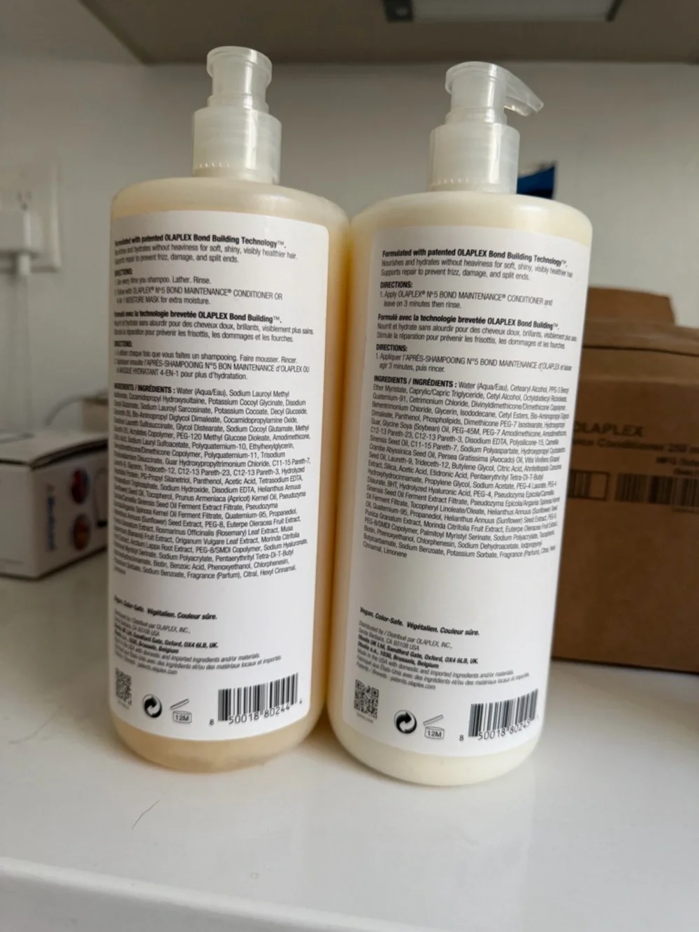 Olaplex No.4 Bond Maintenance Shampoo & No.5 Conditioner - White - Picture 4 of 6